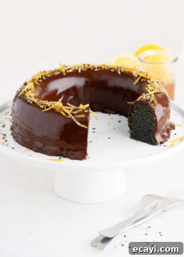 Decadent Black Sesame Chocolate Financier Cake 2 Black Sesame and Chocolate Financier Cake // FoodNouveau.com
