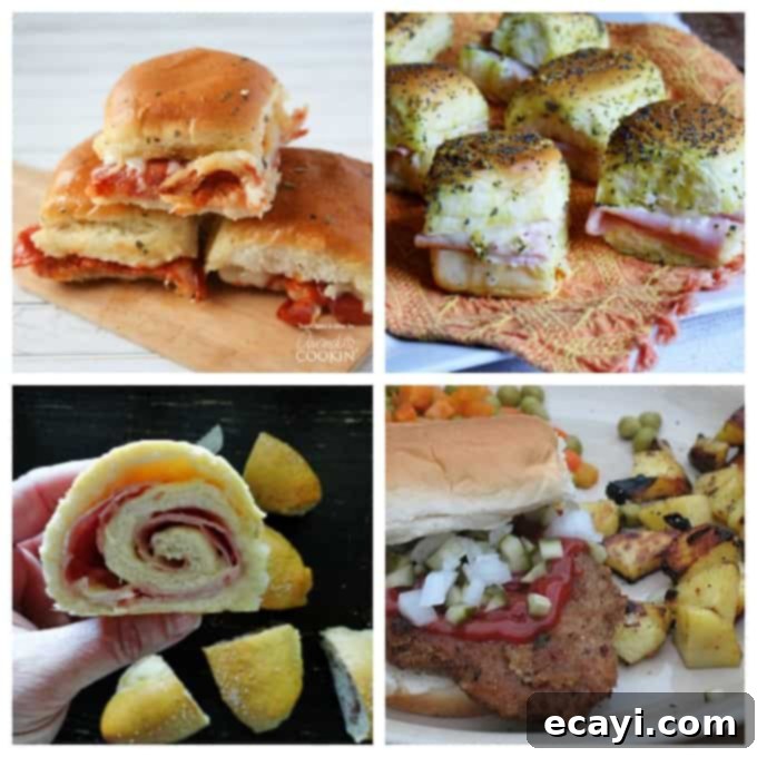 Sun-Drenched Mediterranean Wrap 5 Delicious sandwich ideas, perfect for parties or on the go!