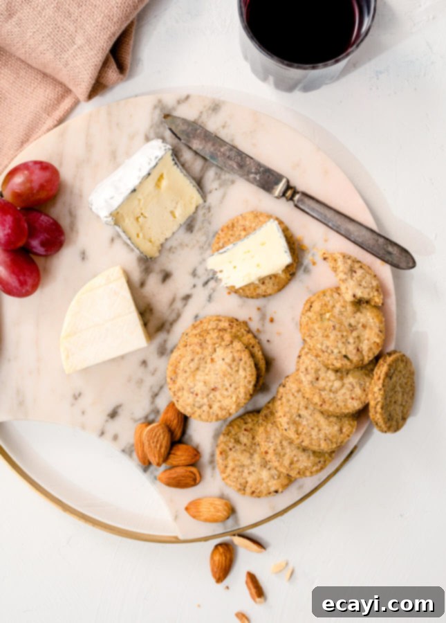 Gourmet Herb & Nut Crisps 4 Homemade Savory Crackers with Nuts and Herbs // FoodNouveau.com