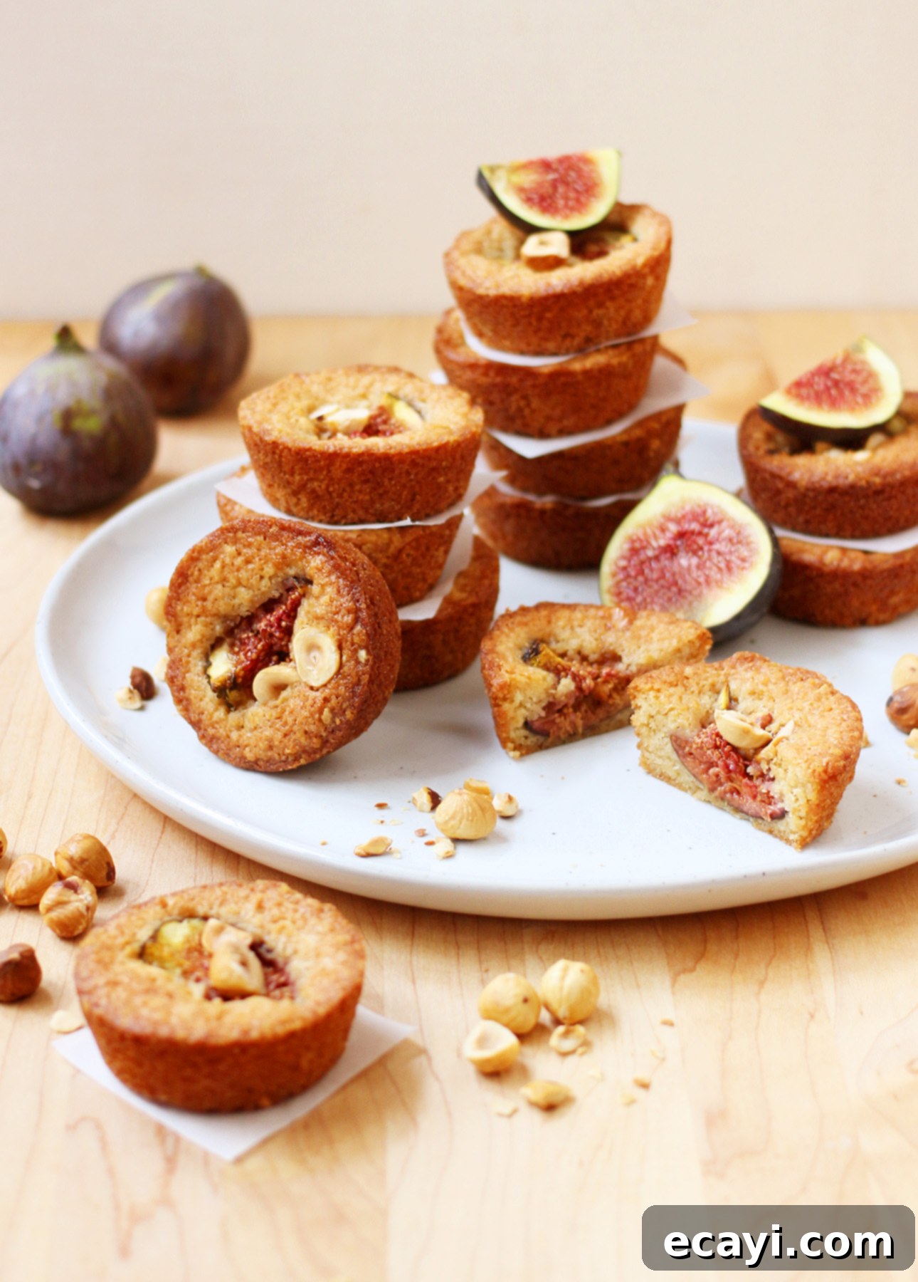 Bake Elegant French Financiers: The Classic Recipe & Exciting Flavor Innovations 9 Maple-Roasted Fig and Hazelnut Financiers // FoodNouveau.com