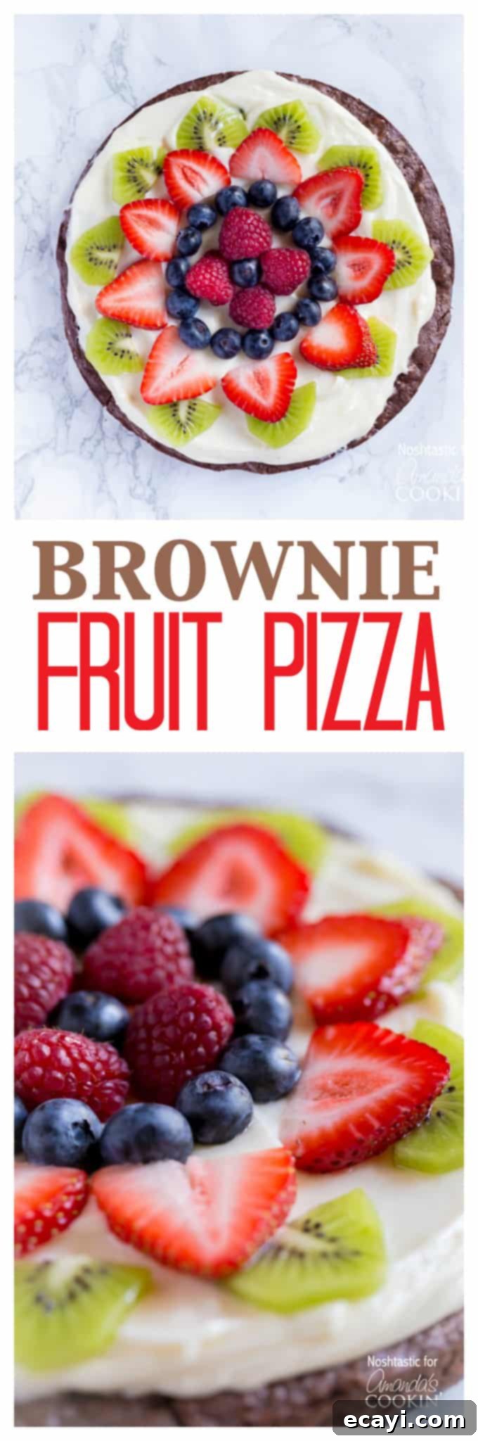 Effortless Fruit Tart 7 A photo of fruit pizza.