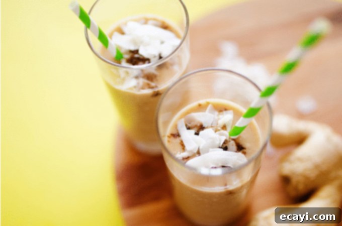 Creamy Coconut Bliss 5 Cozy Coconut Smoothie