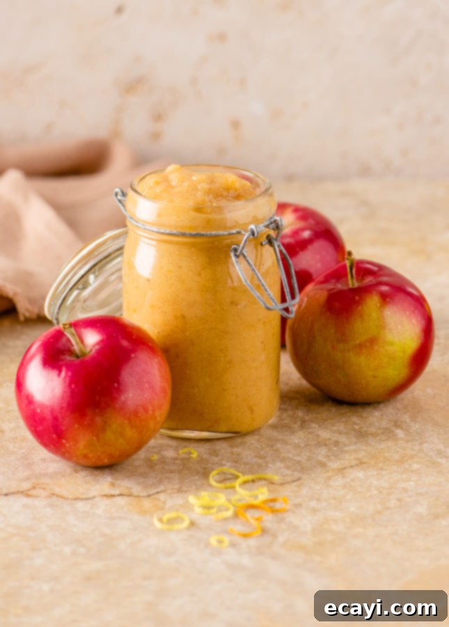 Whole Wheat Apple Pancakes with Zesty Citrus Applesauce 8 Delicious Baked Citrus Applesauce