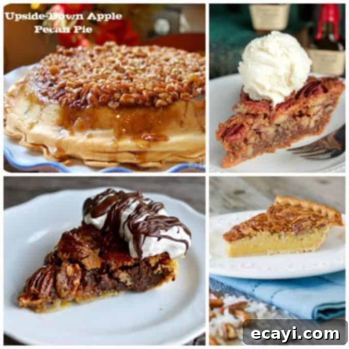 Unlock Pie Perfection: 40+ Recipes, Flaky Crust Secrets, Aromatic Spice Blends & Homemade Goodness 7 An assortment of delicious pie slices, including pecan, pumpkin, and fruit pies, beautifully arranged on serving plates, highlighting perfect portions.