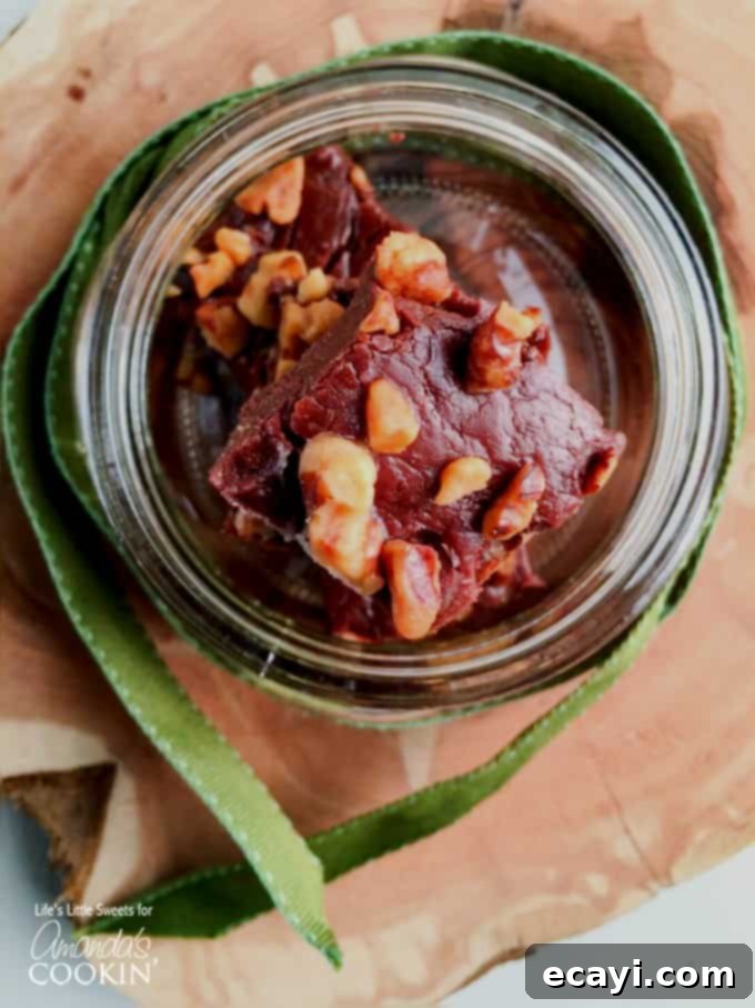 Decadent Walnut Chocolate Fudge 3 Make chocolate walnut fudge from scratch ti give as an edible gift