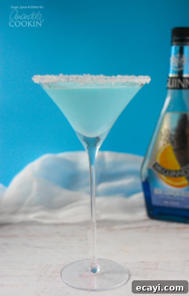 Permafrost Martini 2 This blended frostbite martini is perfect for a winter get together!
