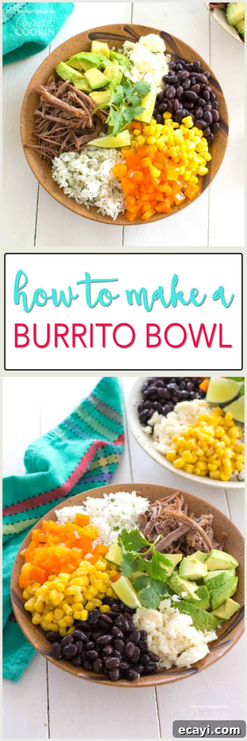 Naked Burrito 7 A photo of burrito bowls.