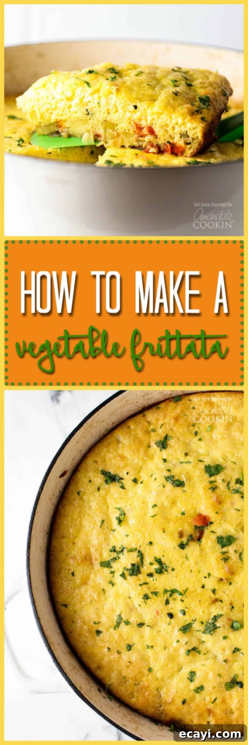 Vibrant Veggie Frittata 6 A photo of a vegetable frittata.