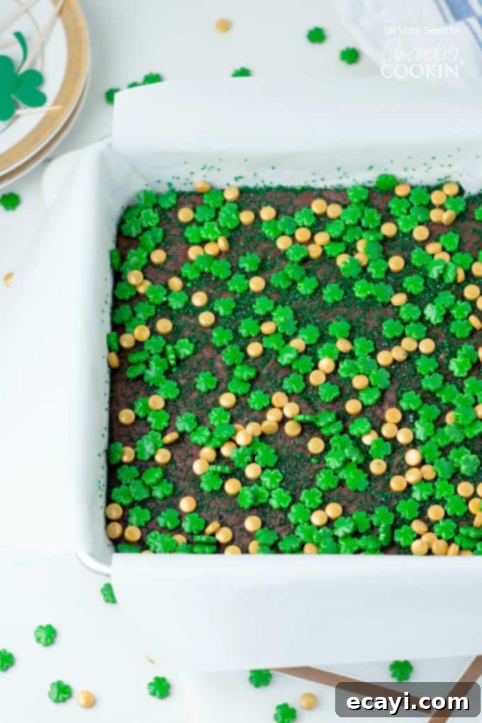 This Baileys Irish Cream Chocolate Fudge is a decadent, flavorful, and rich chocolate fudge recipe infused with Baileys Irish Cream. You'll love this one! #fudge #stpatricksday #chocolate #chocolatefudge #baileys #irish #stpattysday #dessertrecipes #candy Baileys Irish Cream Chocolate Fudge