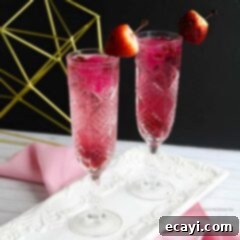 Love Potion 2 glass of pink cocktail