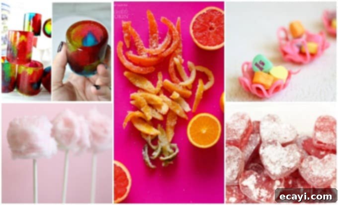 Fudge, chocolate, hard candy, lollipops and more! All sorts of fun homemade candy recipes to help you celebrate Valentine's Day in the sweetest way. homemade candy recipes