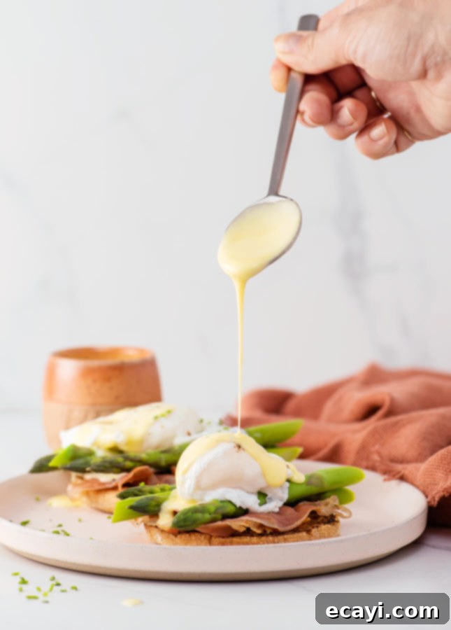 No-Fail Eggs Benedict with Fast Blender Hollandaise 2 Foolproof Eggs Benedict with Blender Hollandaise Sauce // FoodNouveau.com