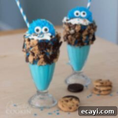 Ultimate Cookie Monster Freakshakes 7 two cookie monster shakes