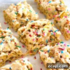 Confetti Cloud Cereal Bars 6 marshmallow cereal treat bars