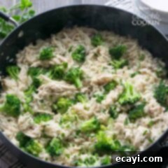 Weeknight Wonder: Chicken, Broccoli & Rice in One Pan 2 A pan filled with chicken, broccoli, and rice, a complete and satisfying meal