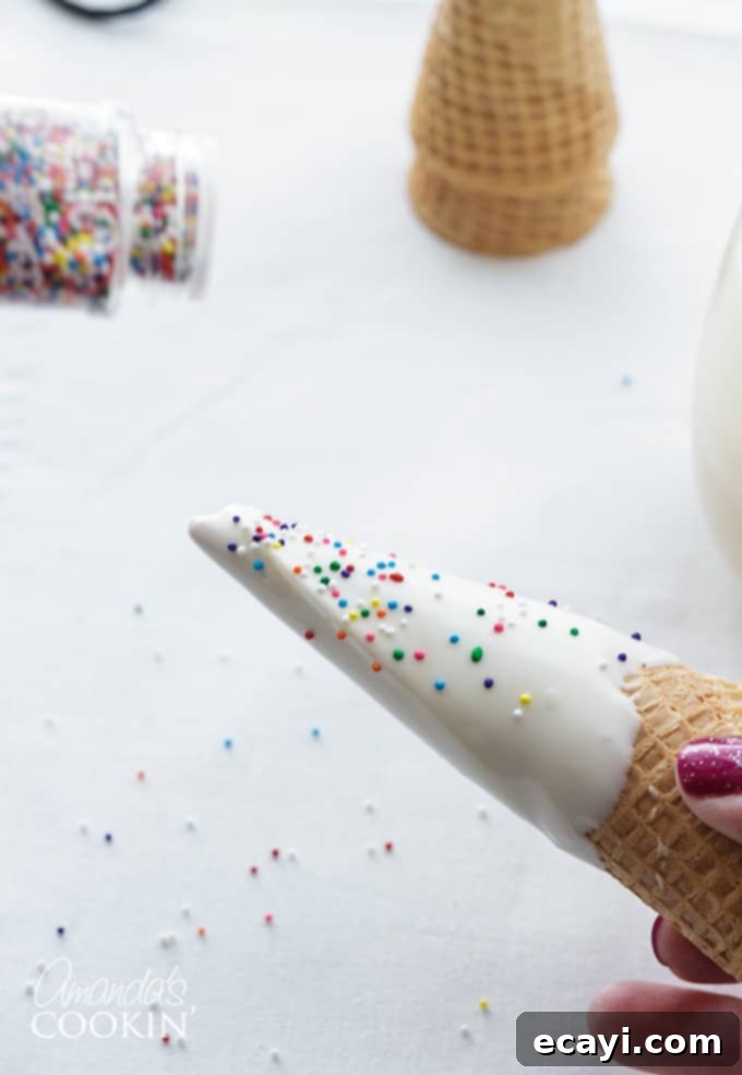 Whimsical Unicorn Freakshakes 7 Unicorn freakshakes step 3