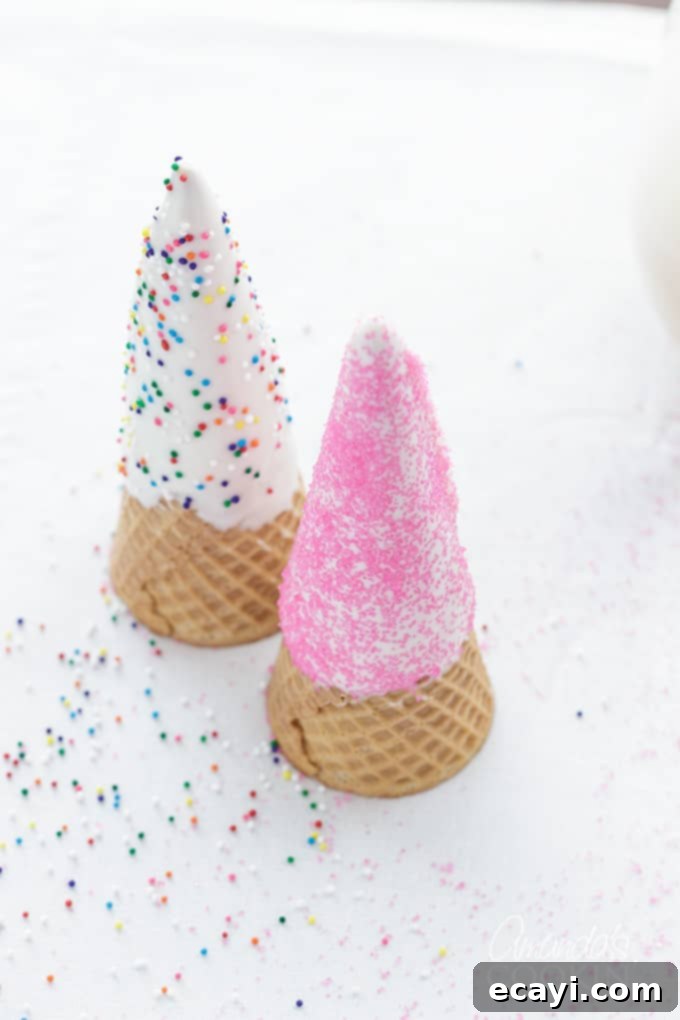 Whimsical Unicorn Freakshakes 8 Unicorn freakshakes step 4