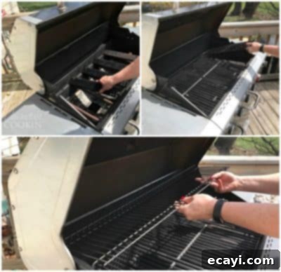 The Gas Grill Deep Clean: Restore Its Shine & Performance 19 Put all the clean parts back into and on the grill.