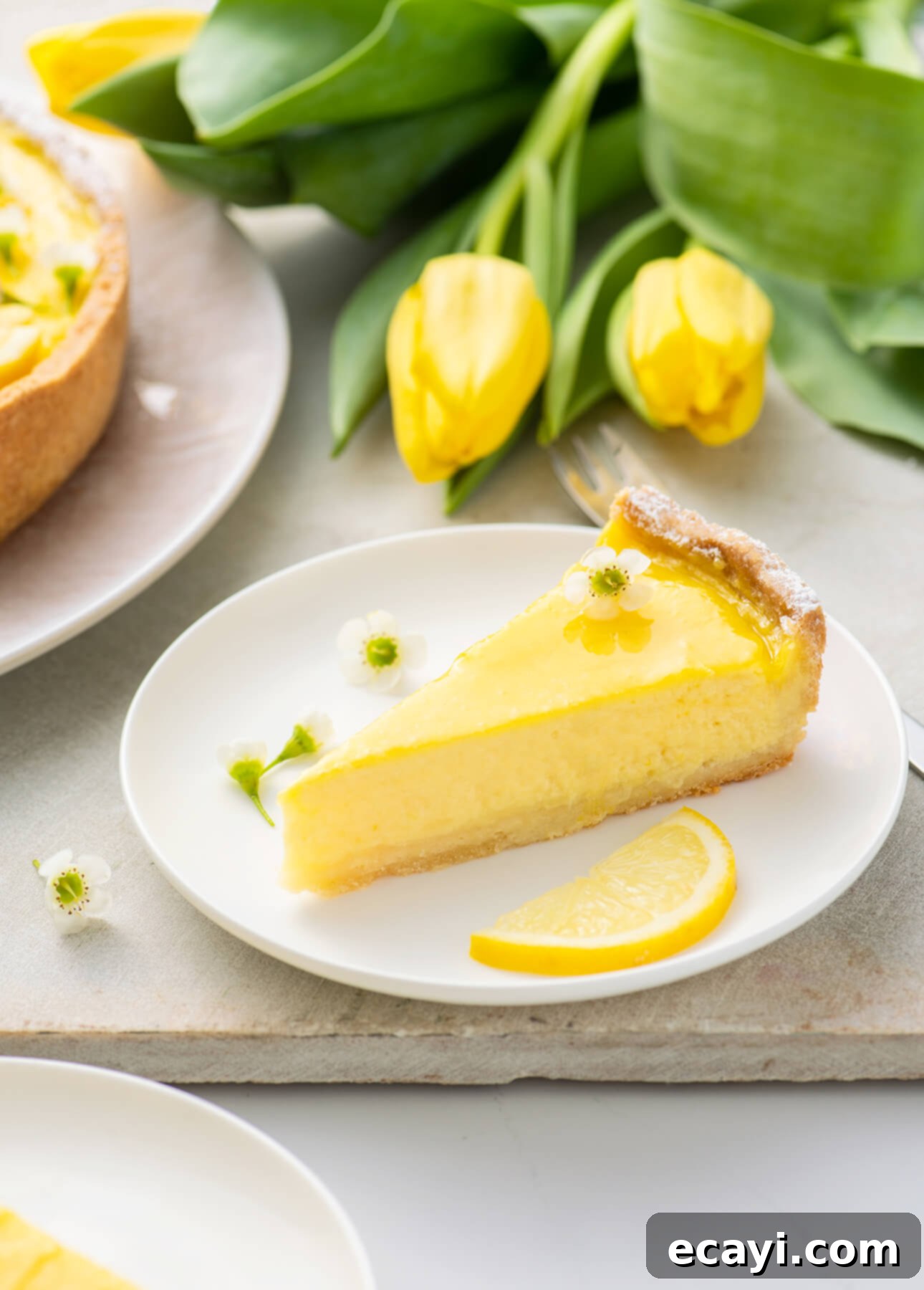 Authentic French Lemon Tart 3 Classic French Lemon Tart // FoodNouveau.com