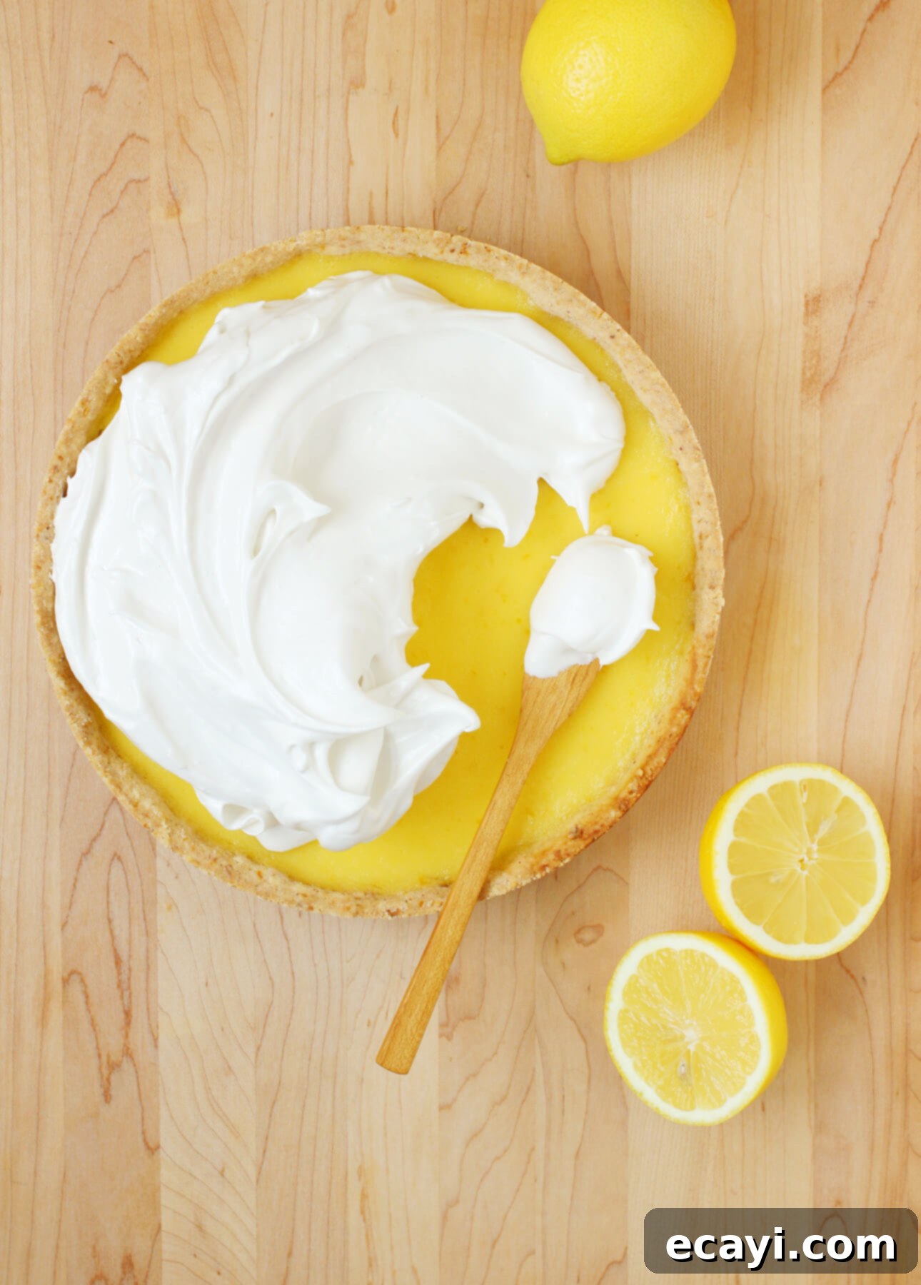 Authentic French Lemon Tart 4 How to Make a Perfect Lemon Meringue Pie: This Lemon Meringue Pie recipe will create a truly memorable dessert: the easy, cookie-like hazelnut crust combined with the zesty filling and creamy Italian meringue will delight all fans of this classic dessert. Helpful tips and how-to video included! // FoodNouveau.com