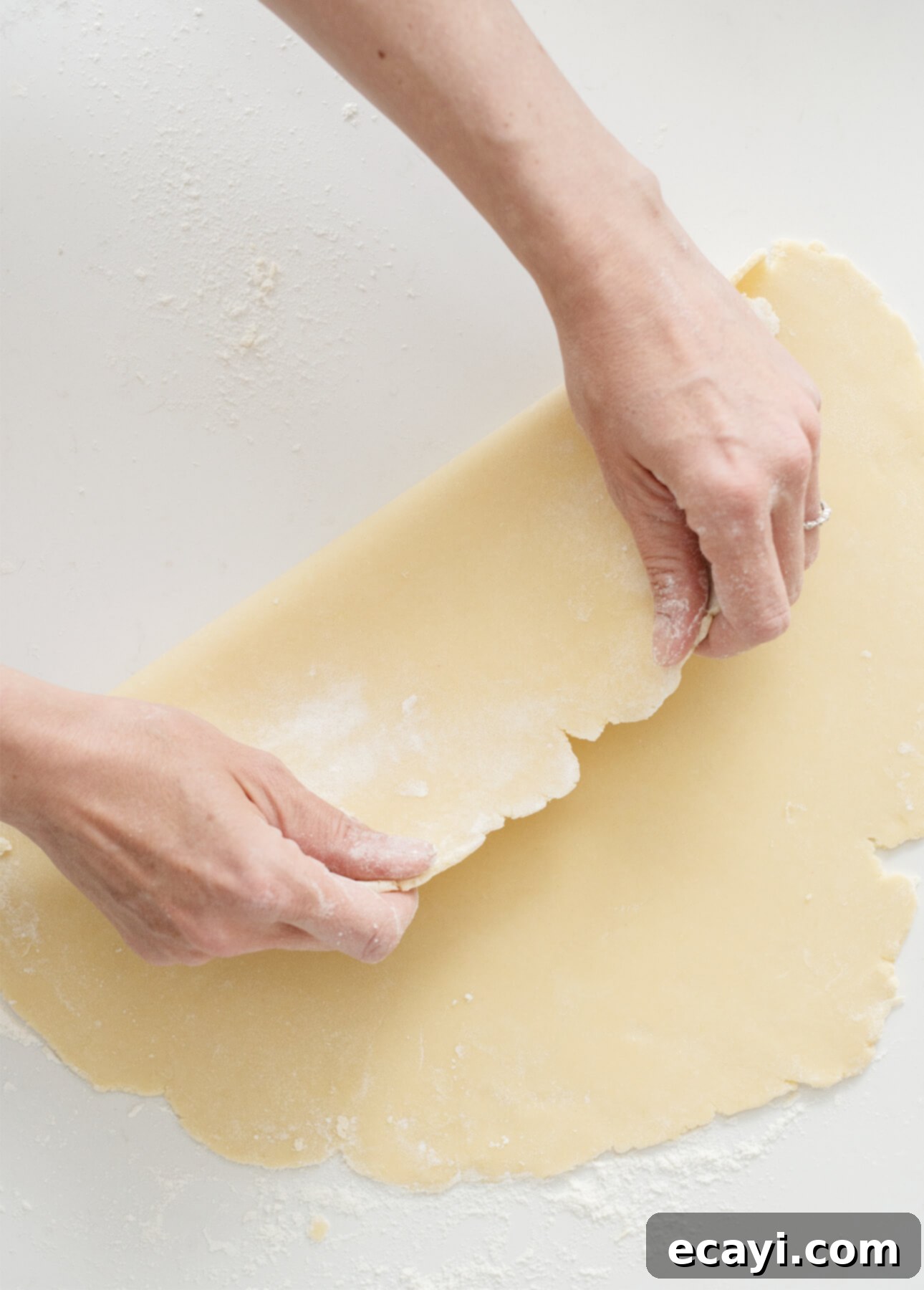 Authentic French Lemon Tart 5 How to Make Foolproof Shortcrust Pastry (Food Processor Method) // FoodNouveau.com