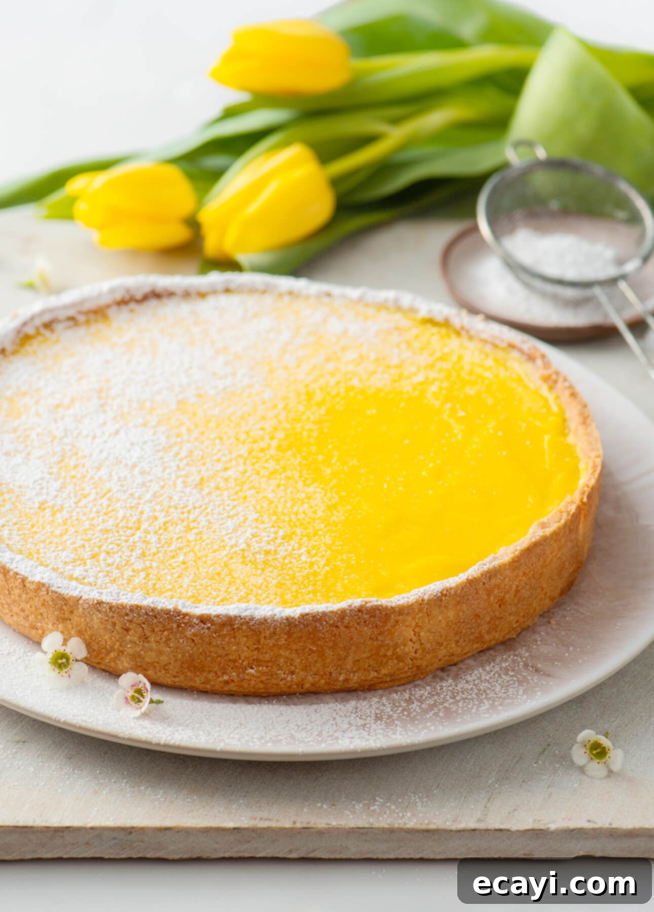 Authentic French Lemon Tart 7 Classic French Lemon Tart // FoodNouveau.com