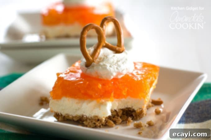 Sunshine Mandarin Gelatin Dessert 6 Mandarin Orange Pretzel Salad Recipe
