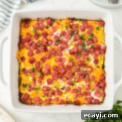 Savory Ham and Cheese Morning Bake 11 Breakfast casserole