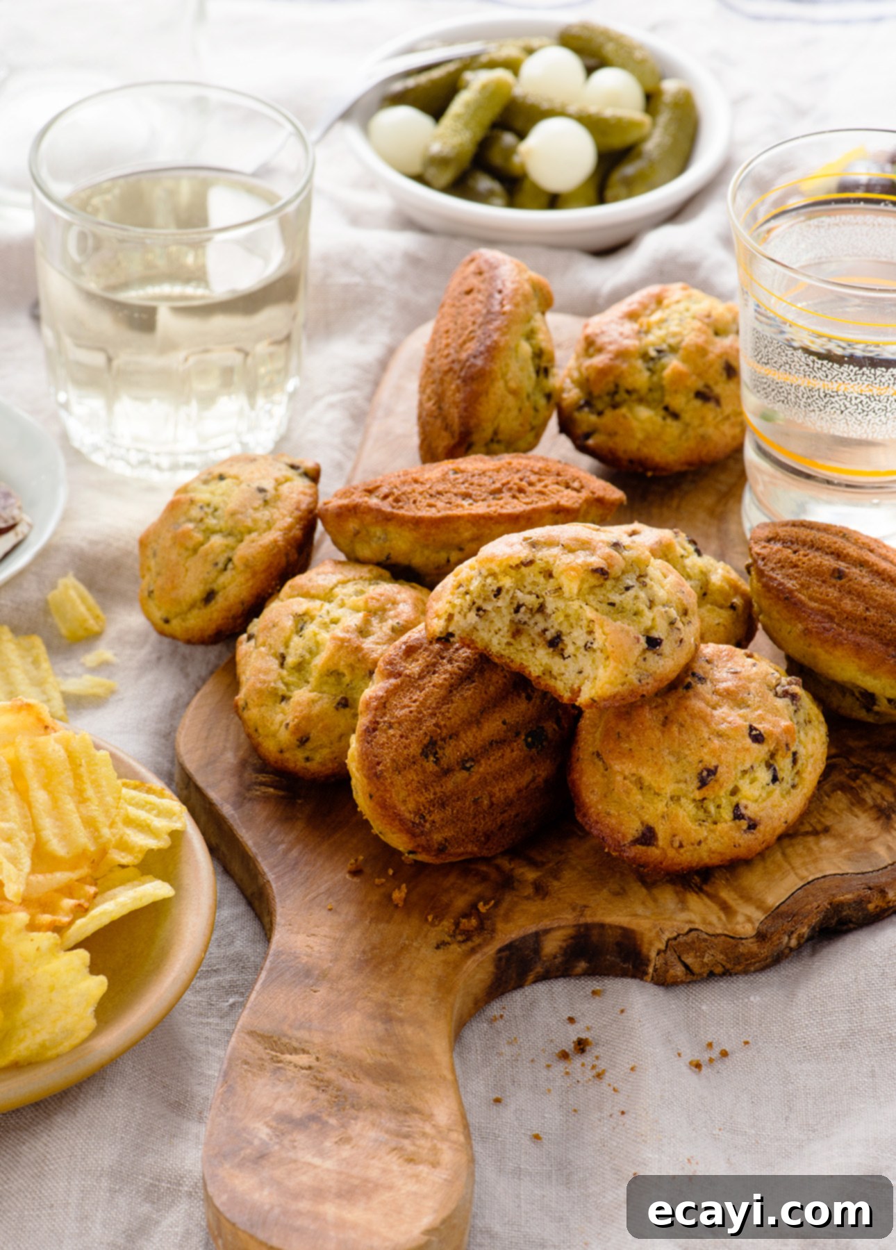 Savory Madeleines Made Easy 3 Savory Madeleines // FoodNouveau.com