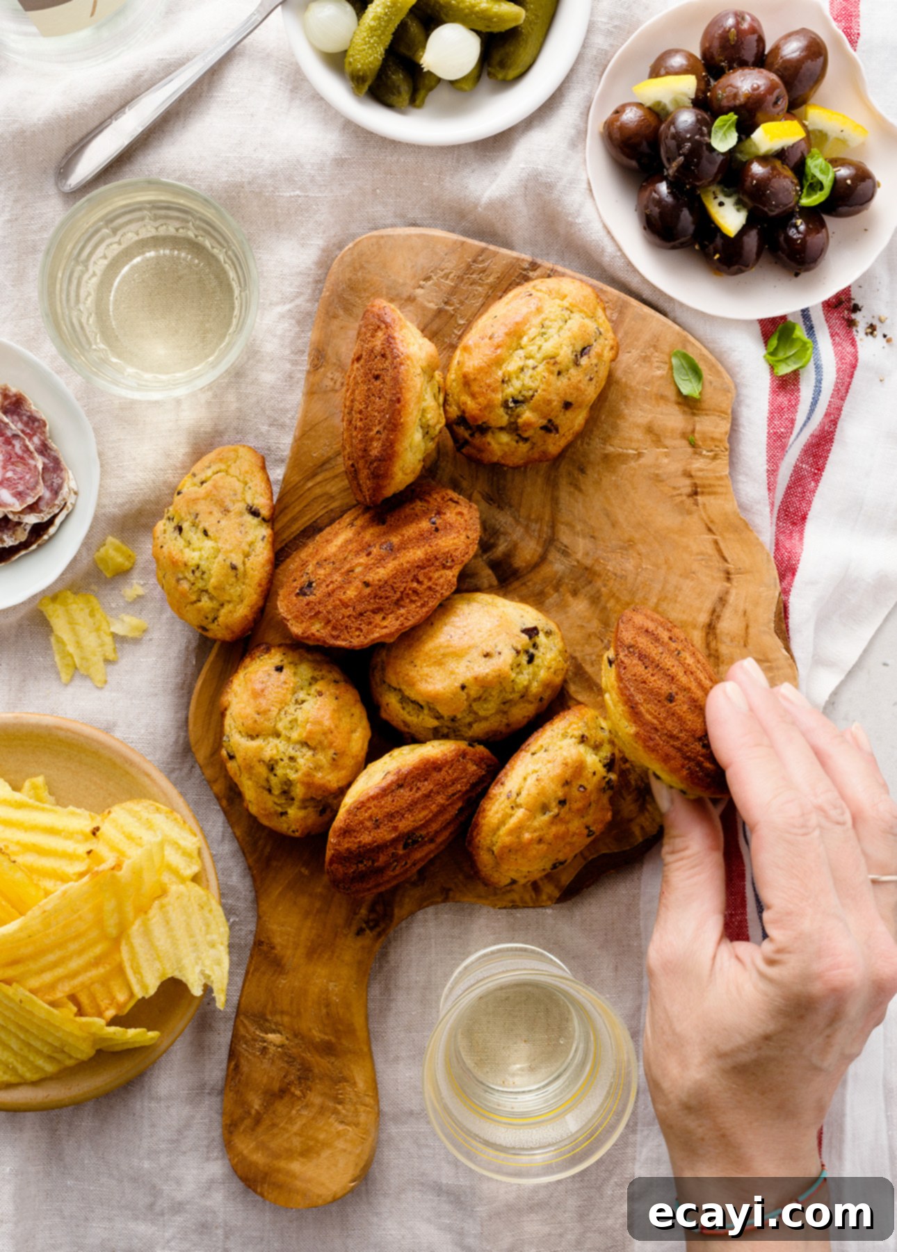 Savory Madeleines Made Easy 6 Savory Madeleines // FoodNouveau.com