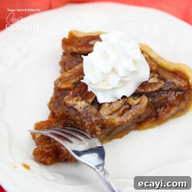 Classic Pecan Pie 4 Pecan Pie: homemade pecan pie that takes only 15 minutes to prep and tastes amazing!