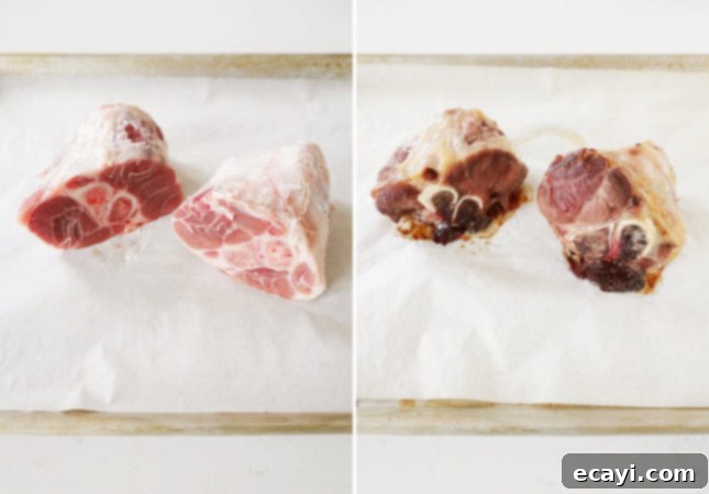Master David Chang's Iconic Momofuku Ramen in Your Own Kitchen 8 Roasted pork bones to make Momofuku ramen at home // FoodNouveau.com