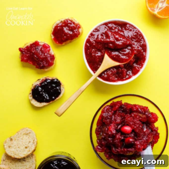 Homemade Berry Jam: Made with ease using either fresh or frozen berries. Fresh and frozen mixed berries, ready to be transformed into a delicious homemade jam.