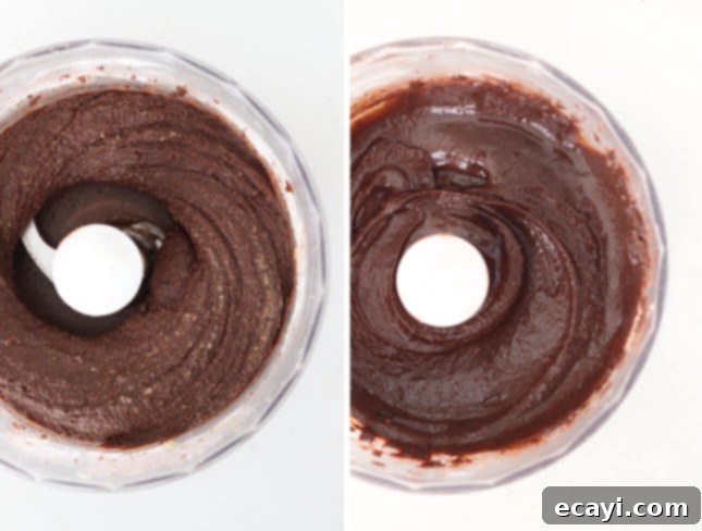 Homemade Dairy-Free Chocolate Hazelnut Bliss 6 Making homemade chocolate hazelnut spread // FoodNouveau.com