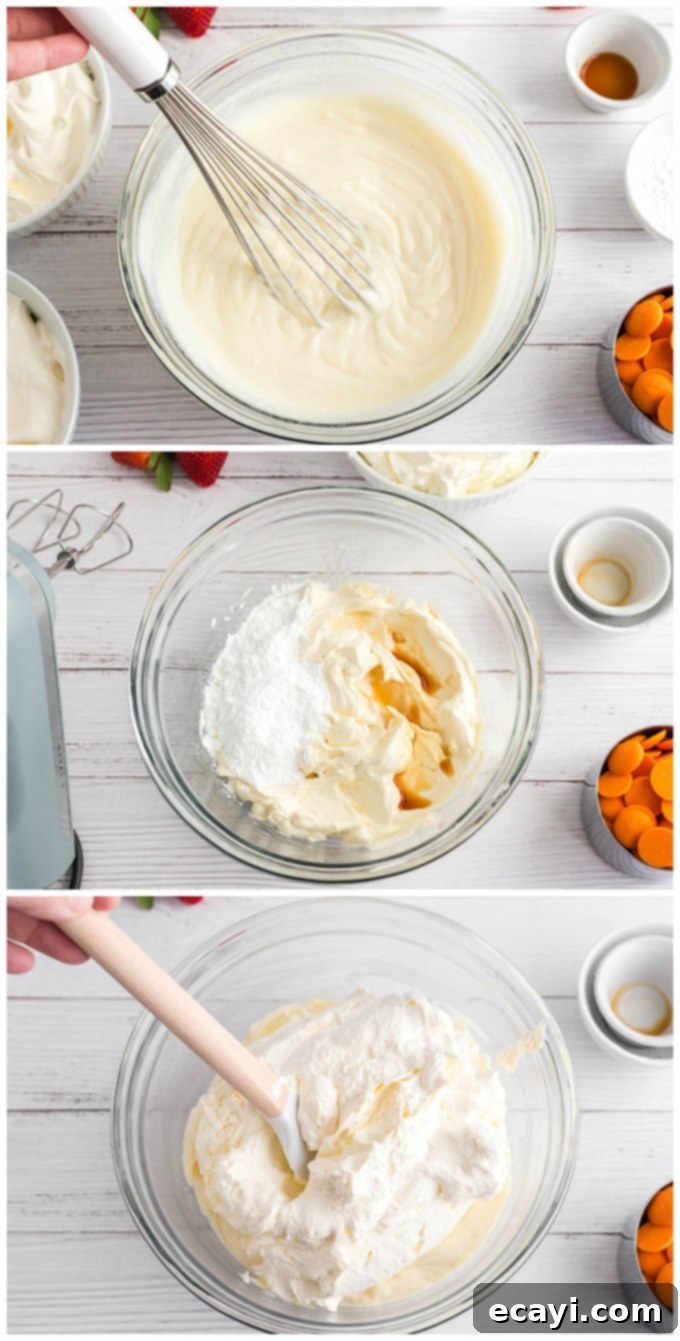 Spiced Carrot Cake Trifle 2 preparing pudding and topping