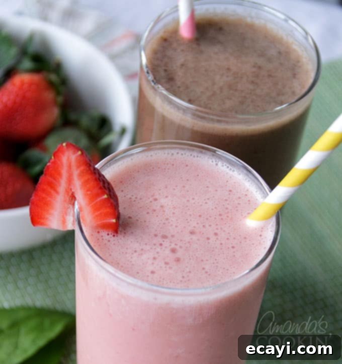 Enjoy These Refreshing and Healthy Dairy-Free Smoothies Dairy free smoothies in glasses, vibrant and healthy