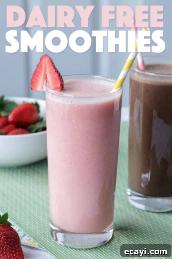 Enjoy the Goodness of Easy-to-Make Dairy-Free Smoothies Delicious dairy free smoothies for a healthy lifestyle