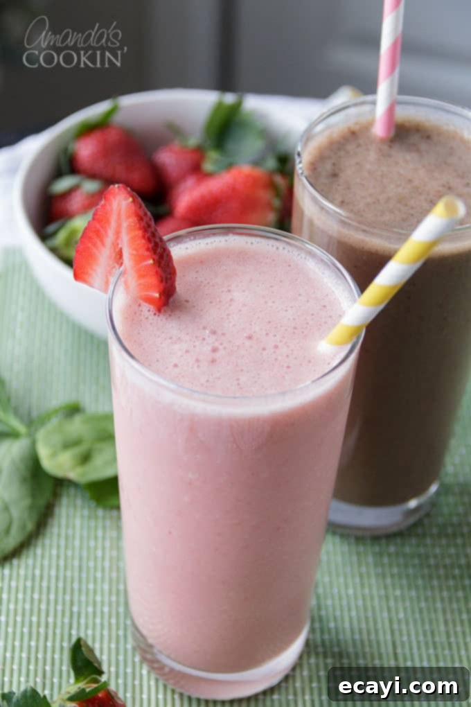 Creamy Vegan Smoothies: Nutrient-Packed and Irresistibly Tasty Delicious vegan smoothies in glasses, perfect for a plant-based diet
