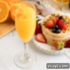 Golden Mimosas 3 glass of Mimosa
