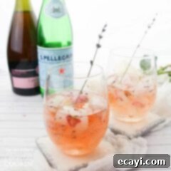 Lavender Rose Dew Mist 2 two glasses of rose spritzer