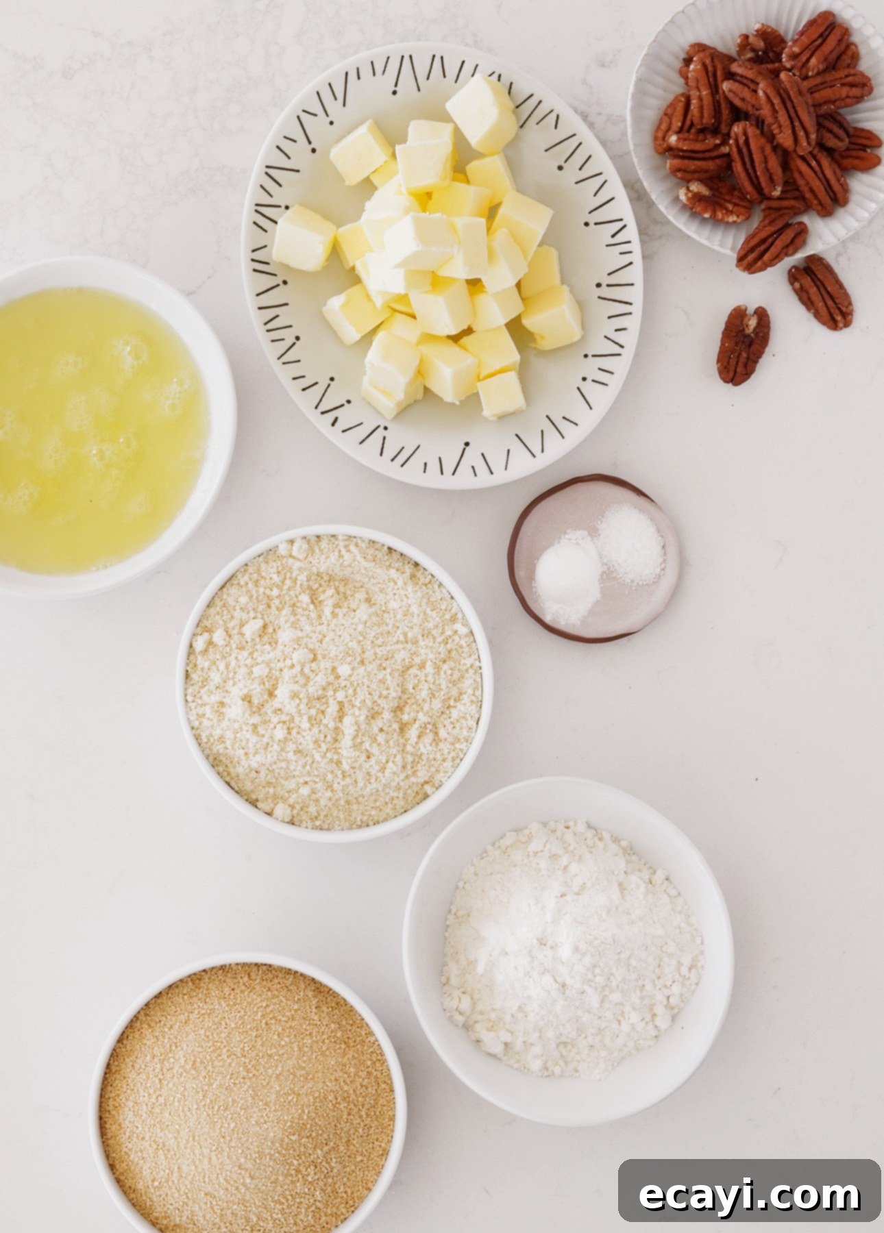 Quick and Delicious Maple Financiers 6 The ingredients you need to make maple financiers, an aromatic French cake // FoodNouveau.com