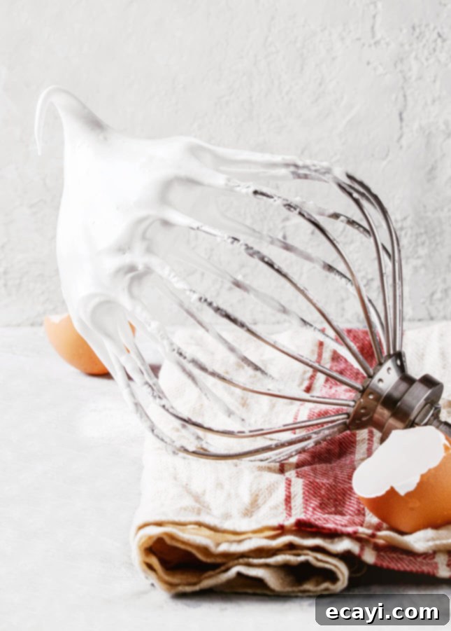 Zesty Olive Oil Cake with Golden Meringue Peaks 3 Fluffy, Cloud-Like Italian Meringue // FoodNouveau.com