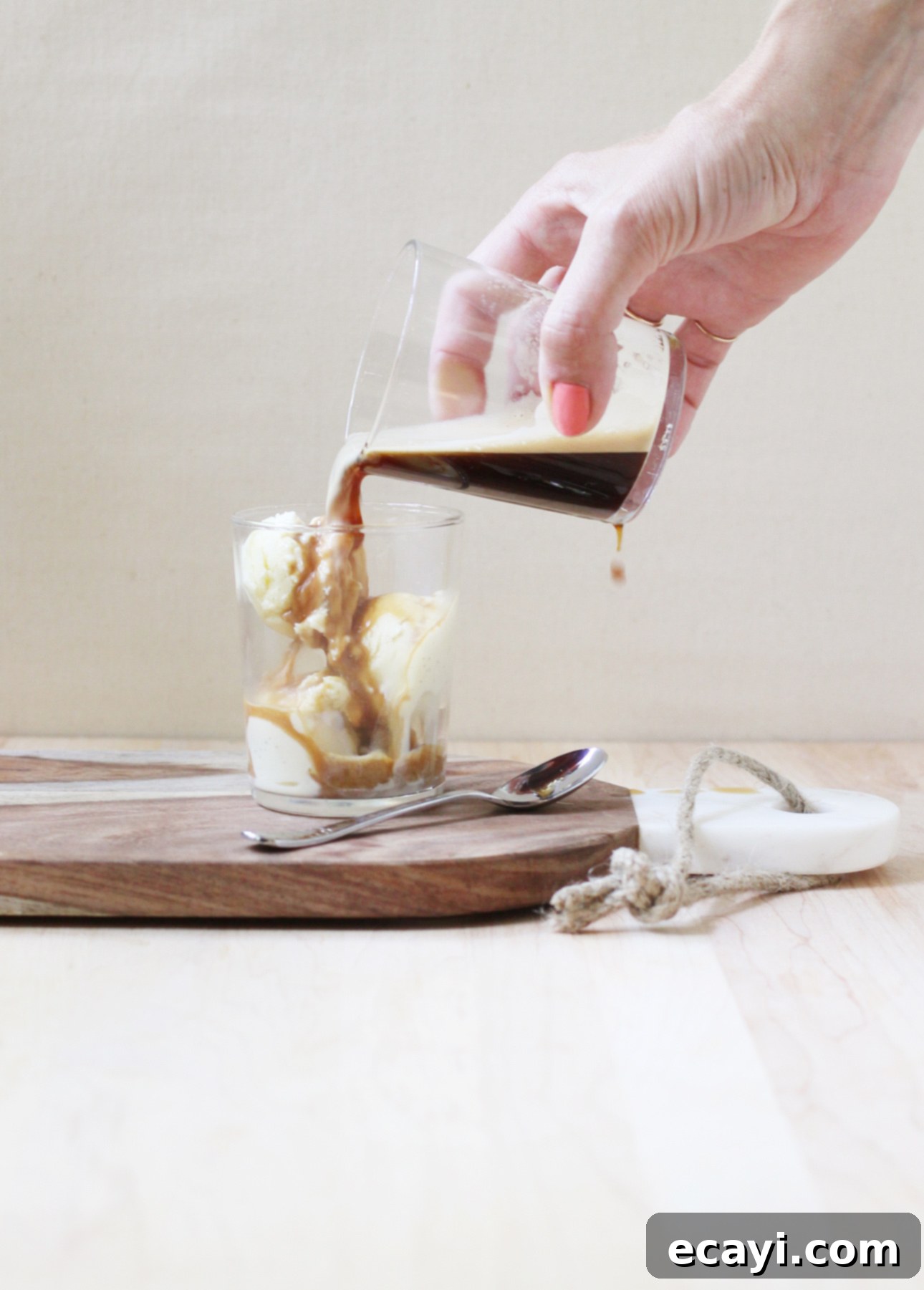 Rich Coffee Gelato 8 How to Make an Affogato, an extremely easy Italian dessert guaranteed to impress your guests. // FoodNouveau