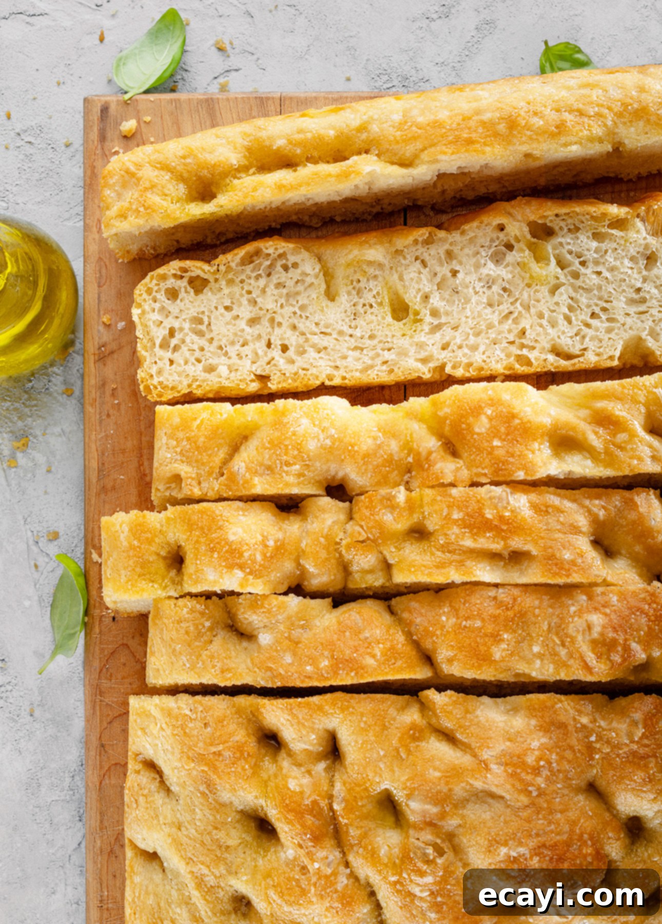 Bake Perfect No-Knead Focaccia Effortlessly 2 Extremely Easy, No-Knead Focaccia Recipe // FoodNouveau.com