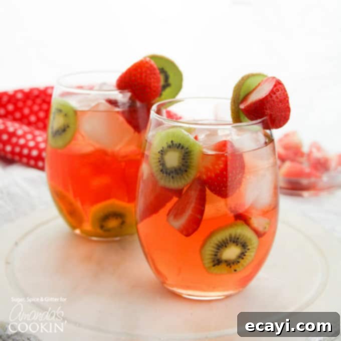 Vibrant Strawberry Salad 9 A refreshing strawberry drink