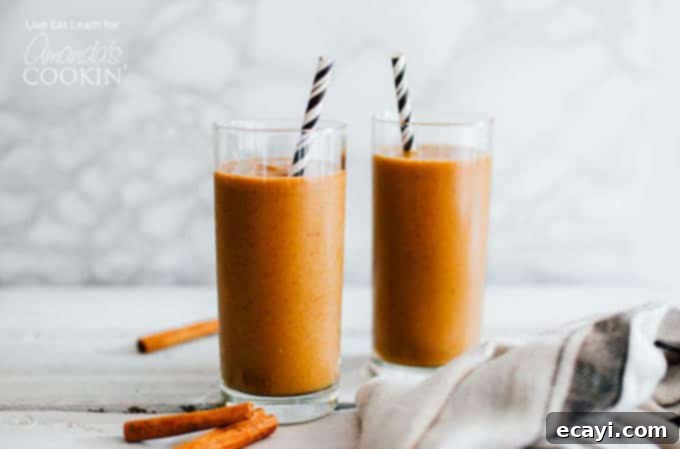 Pumpkin Spice Latte Smoothie Pumpkin Spice Latte Smoothie horiztonal