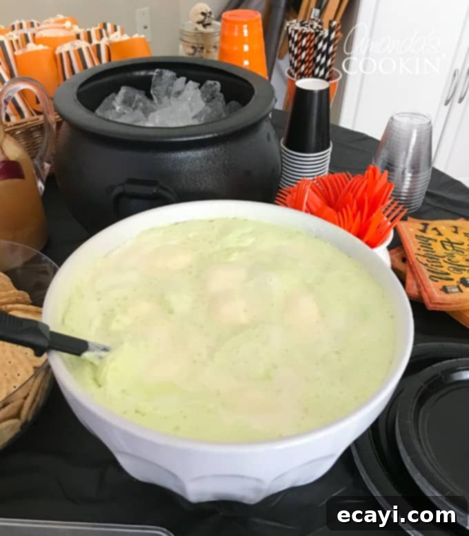 Ghoulish Grub for Your Halloween Bash 4 halloween green punch