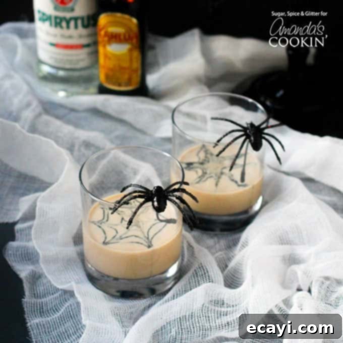 If you need Halloween food ideas for your Halloween party, be sure to check out all these sweet, savory and beverage ideas! Something for everyone. spiderweb cocktail