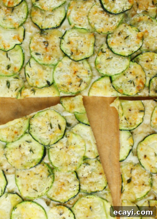 Recreate Romes Legendary Forno Campo de Fiori Pizza From Scratch 11 Zucchini and Thyme Roman-Style Pizza // FoodNouveau.com