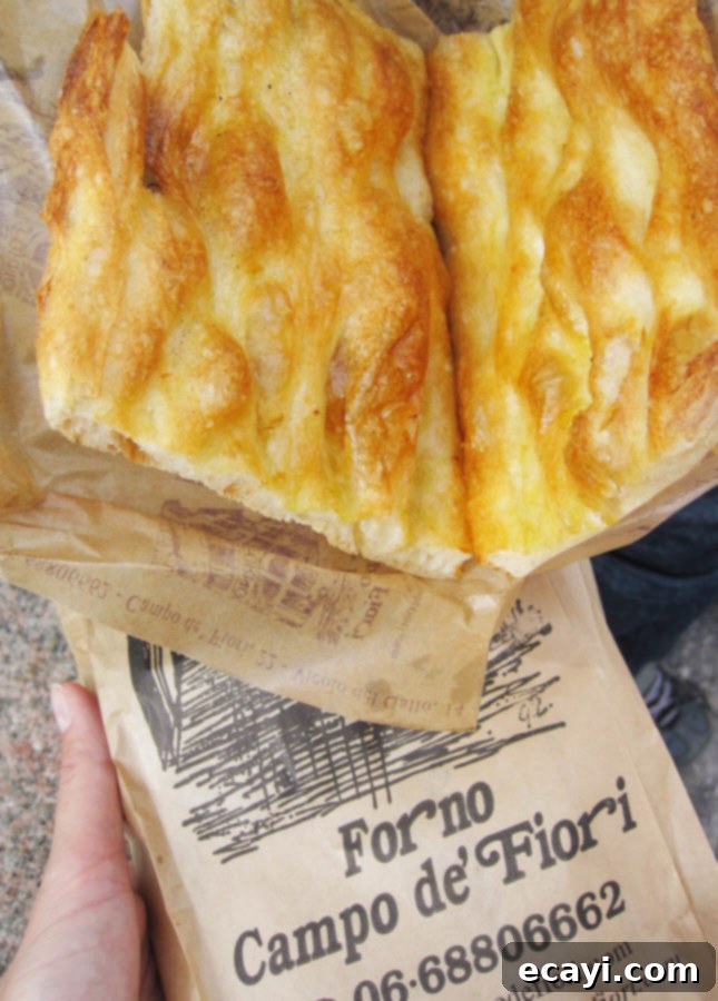 Recreate Romes Legendary Forno Campo de Fiori Pizza From Scratch 4 Forno Campo de’ Fiori's famous Pizza Bianca, a symbol of culinary simplicity